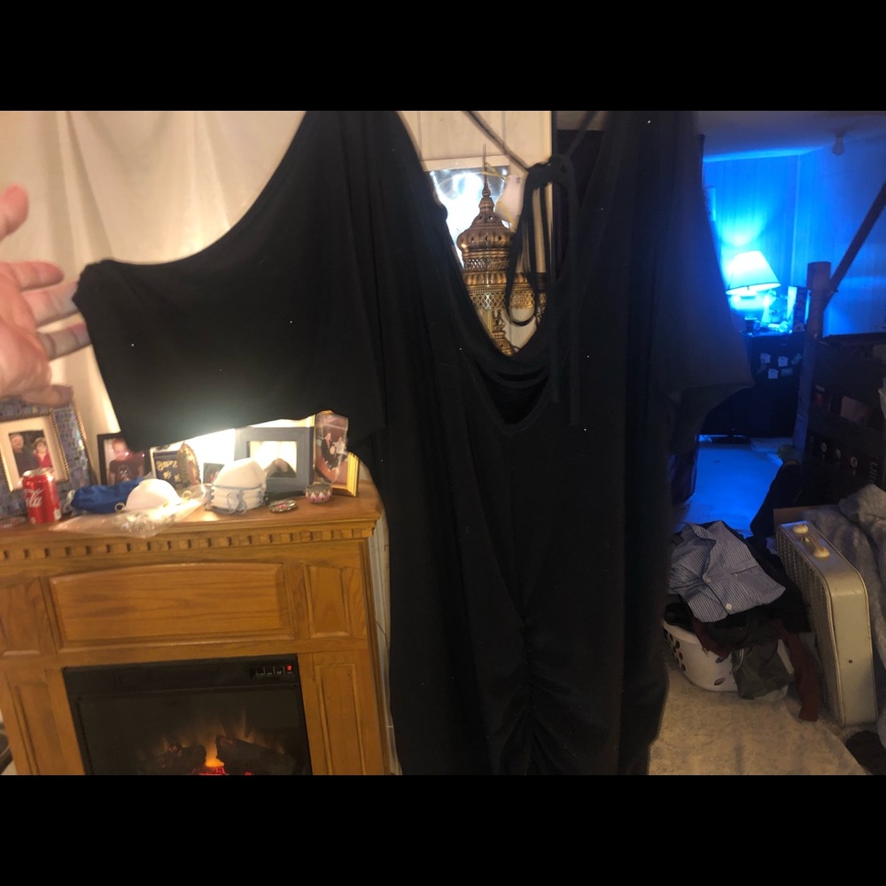 Cache black cocktail dress